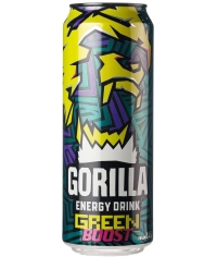 Энергетический напиток GORILLA Energy Green Boost 450 мл ж/б