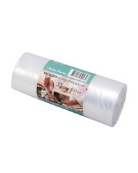 Мешок кондитерский 35x17см в ролике, п/э, 90 мкм цвет Прозрачный Aleks Parks (х100)