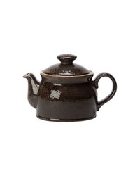 Чайник заварочный «Крафт Грэй» фарфор 425мл D=95,H=114,L=170мм серый
