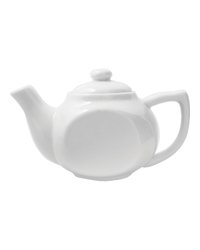 Чайник заварочный «Проотель» с крышкой фарфор 490мл белый