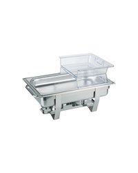 Крышка для гастроемкости GN 1/1 складная поликарбонат ,H=60,L=530,B=325мм прозр.