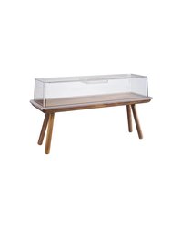 Подставка фуршетная «Акация» GN 2/4 акация ,H=20,L=53,B=16,2см деревян.