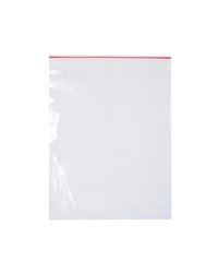Пакет Zip Lock 35x45см С красной полосой (х100/500) КИТАЙ
