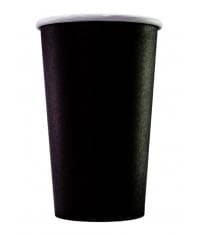 Бумажный 2-слойный стакан Total Black d=90 400 мл