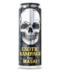 Энергетический напиток FREE MASAI Exotic Rampage 500мл ж/б