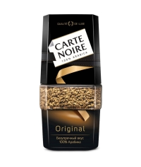 Кофе растворимый Carte Noir Original стекло 190 г