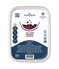 Пюре замороженное Agrobar Асаи 250 г