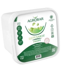 Пюре замороженное Agrobar Бергамот без сахара 1000 г