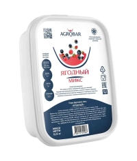 Пюре замороженное Agrobar Ягодный Микс 250 г Пюре замороженное Agrobar Ягодный Микс 250 г