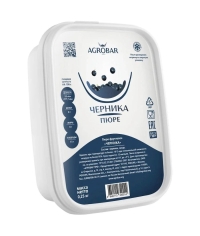 Пюре замороженное Agrobar Черника 250 г