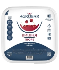 Пюре замороженное Agrobar Вишня 1000 г