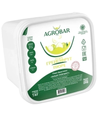 Пюре замороженное Agrobar Грейпфрут без сахара 1000 г