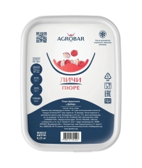 Пюре замороженное Agrobar Личи 250 г