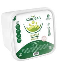 Пюре замороженное Agrobar Лайм без сахара 1000 г Пюре замороженное Agrobar Лайм без сахара 1000 г