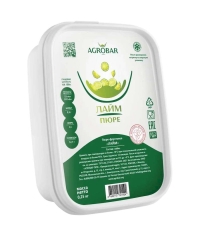Пюре замороженное Agrobar Лайм без сахара 250 г
