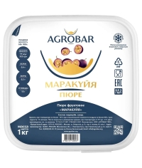 Пюре замороженное Agrobar Маракуйя 1000 г
