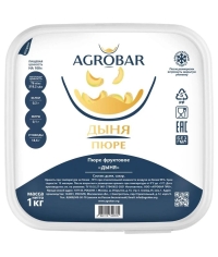 Пюре замороженное Agrobar Дыня 1000 г