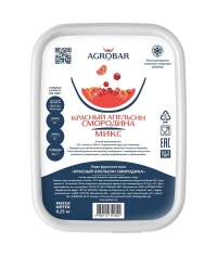 Пюре замороженное Agrobar Микс Красный Апельсин Смородина 250 г