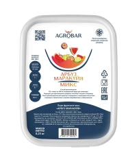 Пюре замороженное Agrobar Микс Арбуз Маракуйя 250 г
