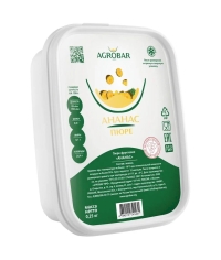 Пюре замороженное Agrobar Ананас без сахара 250 г