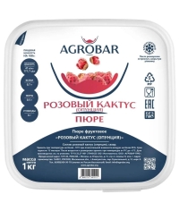Пюре замороженное Agrobar Розовый Кактус 1000 г