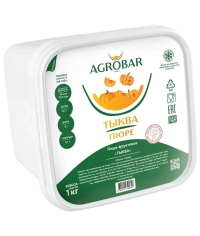 Пюре замороженное Agrobar Тыква без сахара 1000 г Пюре замороженное Agrobar Тыква без сахара 1000 г
