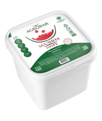 Пюре замороженное Agrobar Малина без сахара 1000 г Пюре замороженное Agrobar Малина без сахара 1000 г