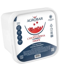 Пюре замороженное Agrobar Красная Смородина 1000 г