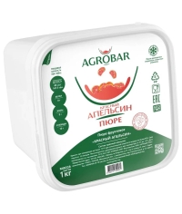 Пюре замороженное Agrobar Красный Апельсин без сахара 1000 г Пюре замороженное Agrobar Красный Апельсин без сахара 1000 г