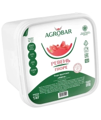 Пюре замороженное Agrobar Ревень без сахара 1000 г Пюре замороженное Agrobar Ревень без сахара 1000 г