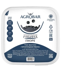Пюре замороженное Agrobar Черноплодная Рябина 1000 г