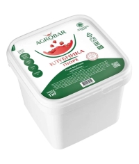 Пюре замороженное Agrobar Клубника без сахара 1000 г
