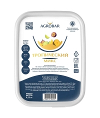Пюре замороженное Agrobar Тропический Микс 250 г
