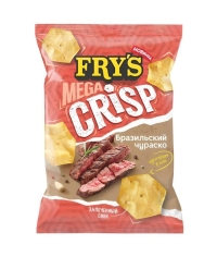 Чипсы пшенично-картофельные FRY’S Бразильский чураско 85 г