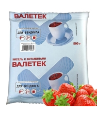 Кисель Валетек Земляника 500 г Кисель Валетек Земляника 500 г