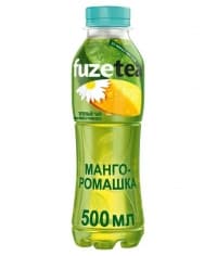 FuzeTea зеленый чай Манго Ромашка 500мл ПЭТ