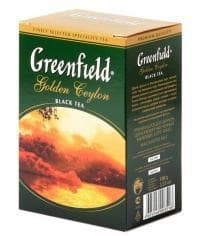 Чай черный Greenfield Golden Ceylon листовой 100 г