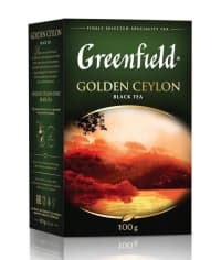 Чай черный Greenfield Golden Ceylon листовой 100 г