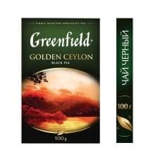 Чай черный Greenfield Golden Ceylon листовой 100г