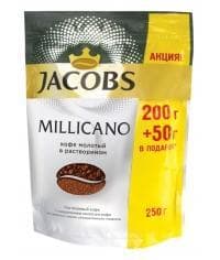 Кофе молотый в растворимом Jacobs Millicano 250 г