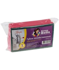 Губка хозяйственная Профи Donna Bella 110×85×45 мм абразивная