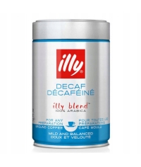Кофе молотый illy Decaffeinato без кофеина 250 г в жестяной банке