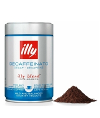 Кофе молотый illy Decaffeinato без кофеина 250 г в жестяной банке