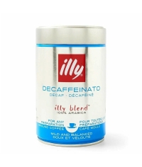 Кофе молотый illy Decaffeinato без кофеина 250 г в жестяной банке