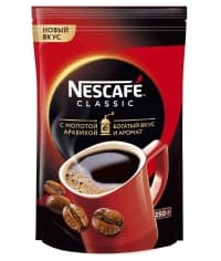 Кофе раств. с молотым Nescafé Classic пакет 250 г