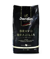 Кофе в зернах Жардин Bravo Brazilia 1000 гр (1кг)