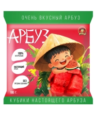 Мармеладные жевательные конфеты UNCLE YU кубик Арбуз 100 г