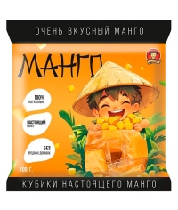 Мармеладные жевательные конфеты UNCLE YU кубик манго 100 г