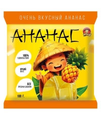 Мармеладные жевательные конфеты UNCLE YU кубик Ананас 100 г