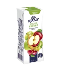 Сок Djazzy Яблоко 200 мл тетрапак